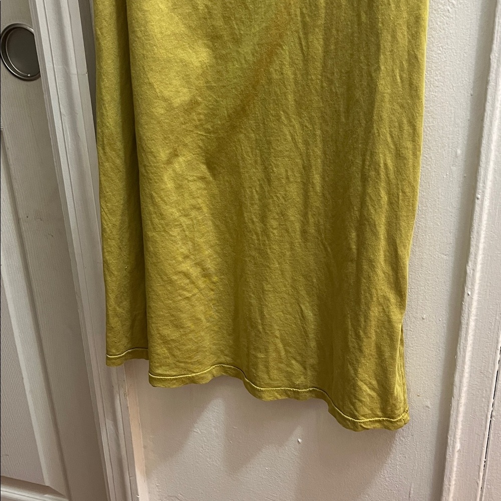 NWOT Johnny Was Mustard Yellow Sleeveless Tank Top Dress Women’s Size Small - Picture 3 of 6